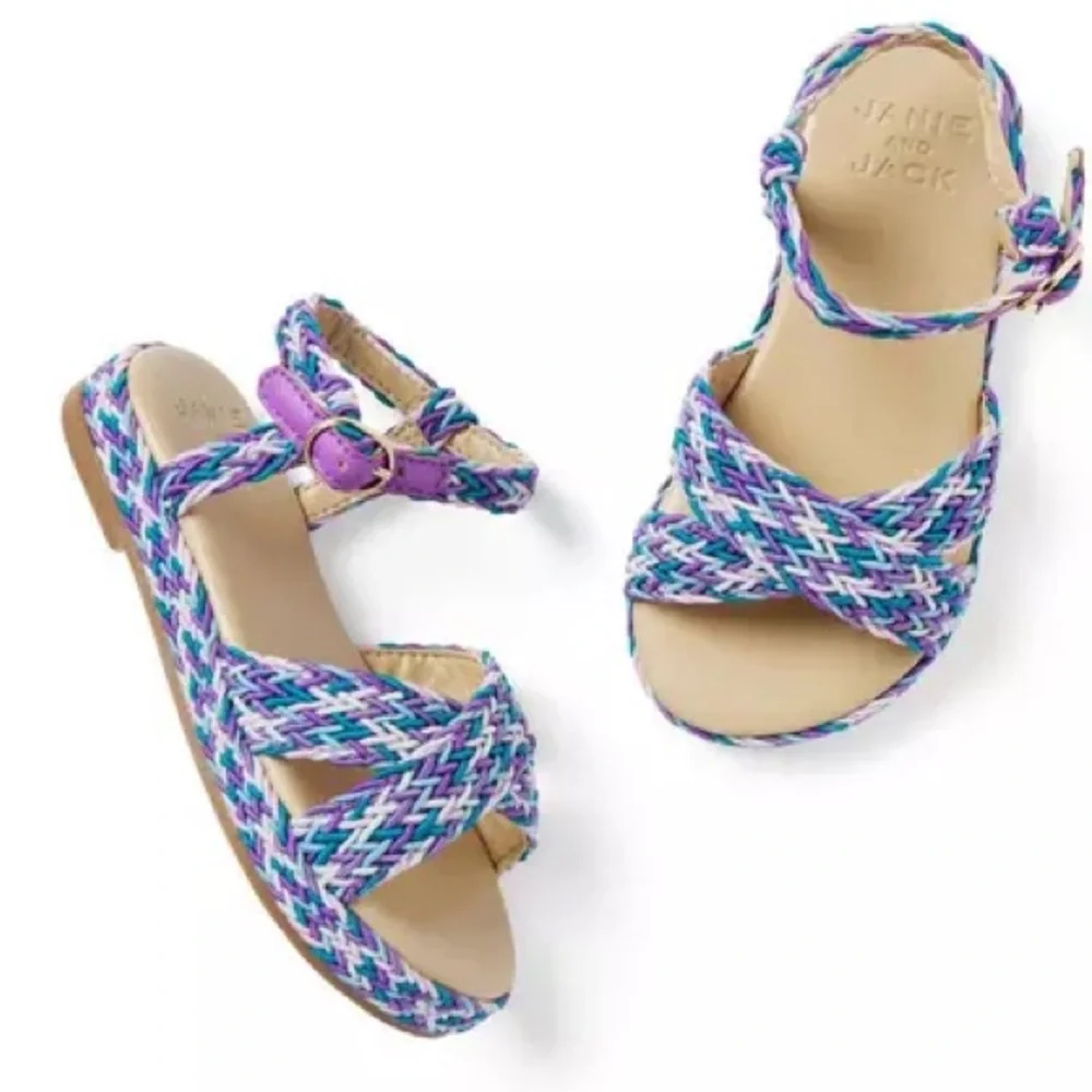 JANIE and JACK BRAIDED ESPADRILLE